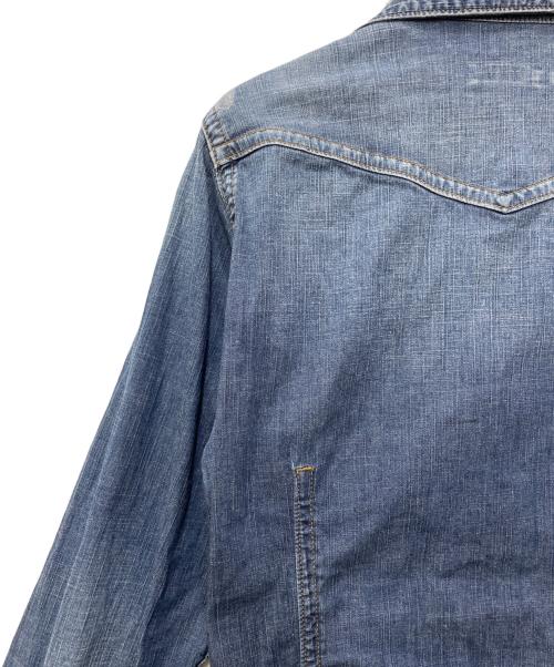 DSQUARED2（ディースクエアード）DSQUARED2 (ディースクエアード) デニムシャツ インディゴ サイズ:48の古着・服飾アイテム