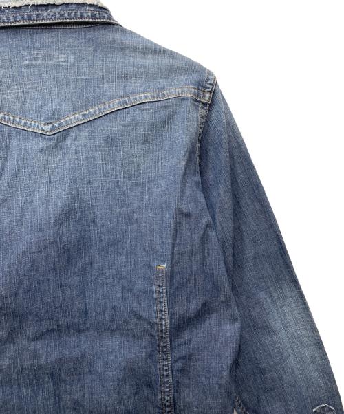 DSQUARED2（ディースクエアード）DSQUARED2 (ディースクエアード) デニムシャツ インディゴ サイズ:48の古着・服飾アイテム