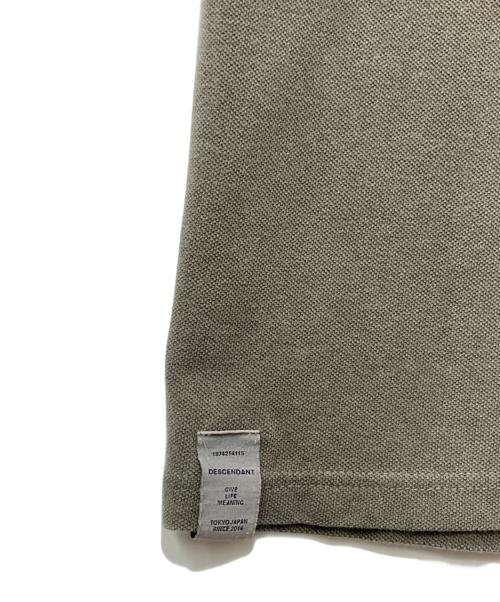 DESCENDANT（ディセンダント）DESCENDANT (ディセンダント) 半袖カットソー グレー サイズ:1の古着・服飾アイテム