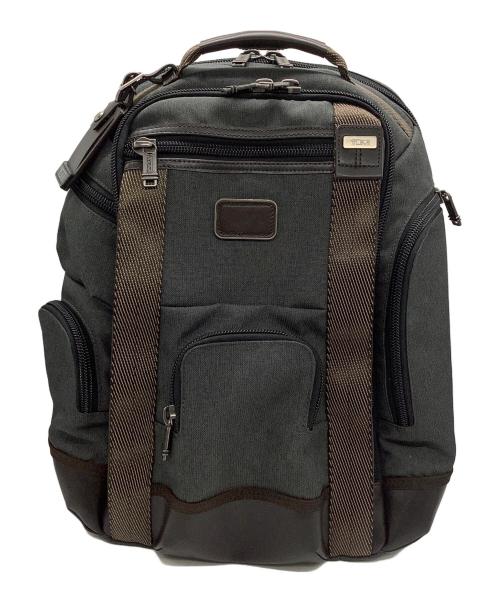 TUMI（トゥミ）TUMI (トゥミ) Shaw Deluxe Brief Pack　リュック ブラウン×グレーの古着・服飾アイテム