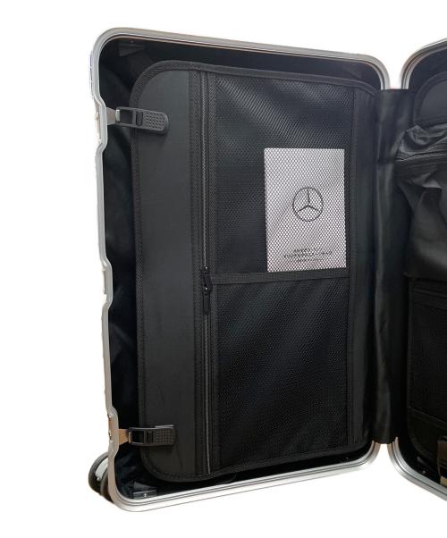 Mercedes Benz（メルセデスベンツ）Mercedes Benz (メルセデスベンツ) キャリーバッグ シルバーの古着・服飾アイテム