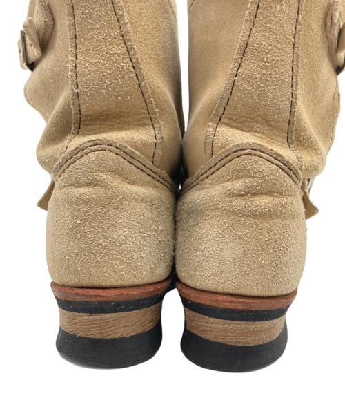 RED WING（レッドウィング）RED WING (レッドウィング) エンジニアブーツ ベージュ サイズ:27.5の古着・服飾アイテム