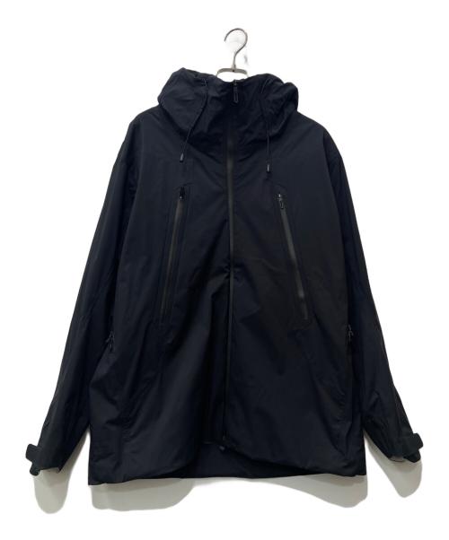 DESCENTE ALLTERRAIN（デザイント オルテライン）DESCENTE ALLTERRAIN (デザイント オルテライン) ナイロンジャケット ブラック サイズ:XLの古着・服飾アイテム