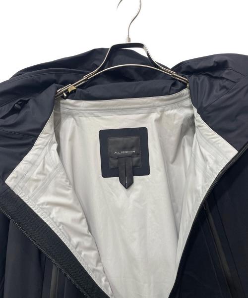 DESCENTE ALLTERRAIN（デザイント オルテライン）DESCENTE ALLTERRAIN (デザイント オルテライン) ナイロンジャケット ブラック サイズ:XLの古着・服飾アイテム