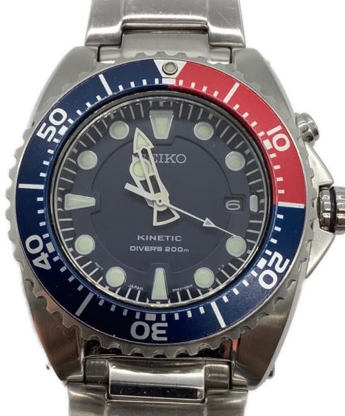 SEIKO（セイコー）SEIKO (セイコー) プロスペックス キネティック スキューバ ネイビーの古着・服飾アイテム