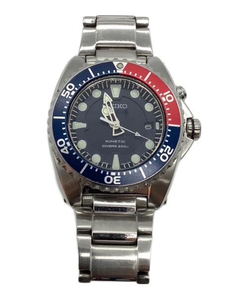 SEIKO（セイコー）SEIKO (セイコー) プロスペックス キネティック スキューバ ネイビーの古着・服飾アイテム