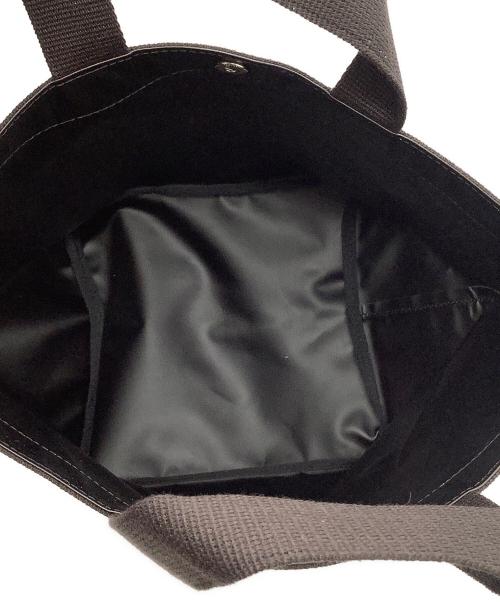 Herve Chapelier（エルベシャプリエ）Herve Chapelier (エルベシャプリエ) 舟形トートバッグ ブラウンの古着・服飾アイテム