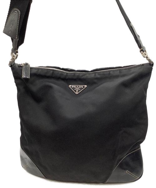 PRADA（プラダ）PRADA (プラダ) ショルダーバッグ ブラックの古着・服飾アイテム