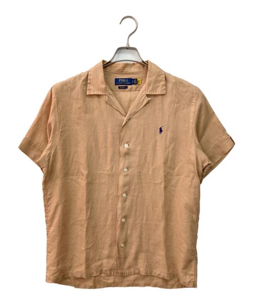 POLO RALPH LAUREN（ポロ・ラルフローレン）POLO RALPH LAUREN (ポロ・ラルフローレン) 半袖シャツ ベージュ サイズ:Sの古着・服飾アイテム