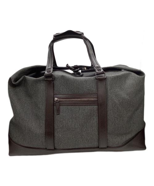 TUMI（トゥミ）TUMI (トゥミ) Bedford Westley Weekender Bag グレー×ブラウンの古着・服飾アイテム