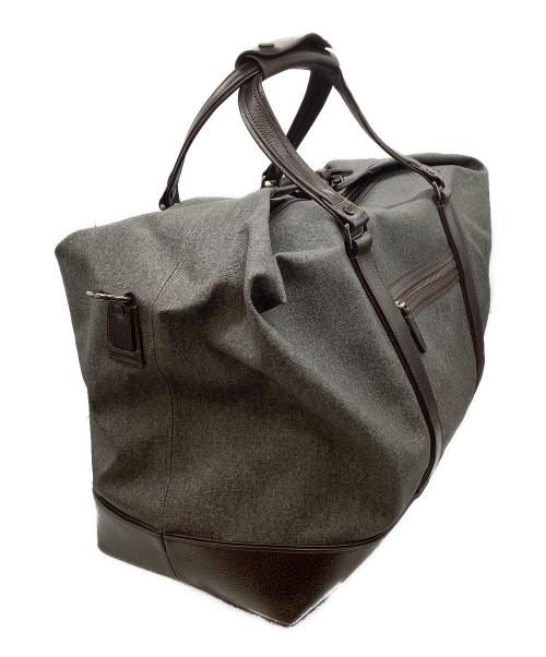 TUMI（トゥミ）TUMI (トゥミ) Bedford Westley Weekender Bag グレー×ブラウンの古着・服飾アイテム