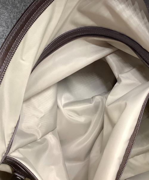 TUMI（トゥミ）TUMI (トゥミ) Bedford Westley Weekender Bag グレー×ブラウンの古着・服飾アイテム