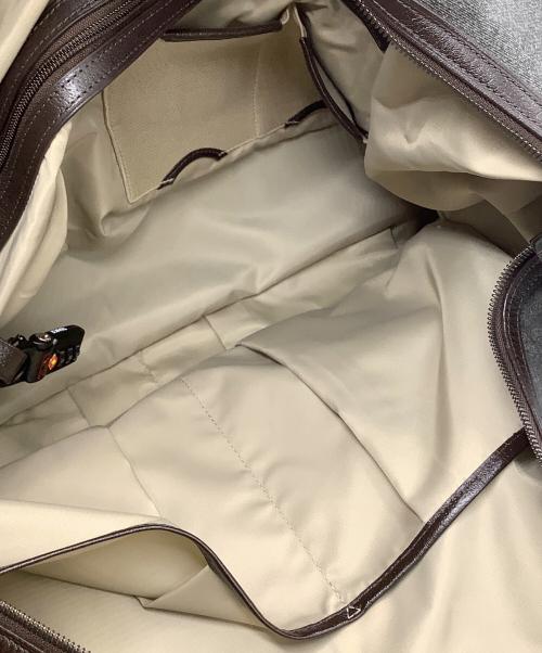 TUMI（トゥミ）TUMI (トゥミ) Bedford Westley Weekender Bag グレー×ブラウンの古着・服飾アイテム