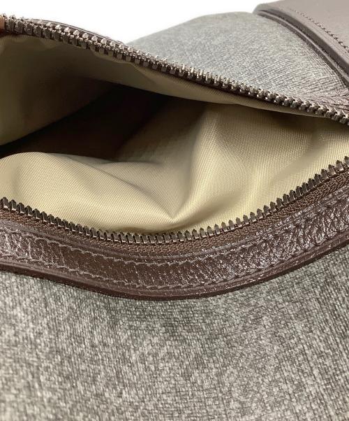TUMI（トゥミ）TUMI (トゥミ) Bedford Westley Weekender Bag グレー×ブラウンの古着・服飾アイテム