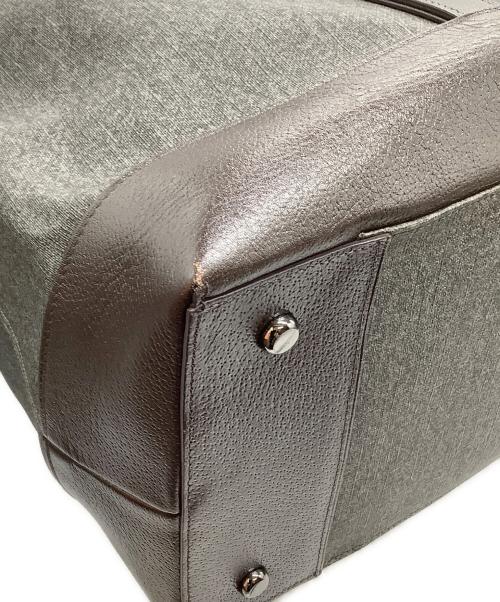 TUMI（トゥミ）TUMI (トゥミ) Bedford Westley Weekender Bag グレー×ブラウンの古着・服飾アイテム