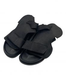 BIRKENSTOCK（ビルケンシュトック）の古着「ブカレストオイルレザーサンタダル」｜ブラック