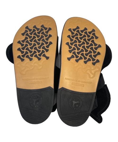BIRKENSTOCK（ビルケンシュトック）BIRKENSTOCK (ビルケンシュトック) ブカレストオイルレザーサンタダル ブラック サイズ:24の古着・服飾アイテム