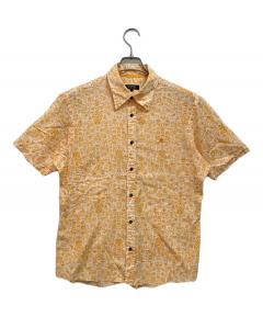 BURBERRY LONDON 半袖シャツ 黄色 サイズ46 美品 希少サイズ BURBERRY LONDON 半袖シャツ 黄色 サイズ46 美品 希少サイズ 中古