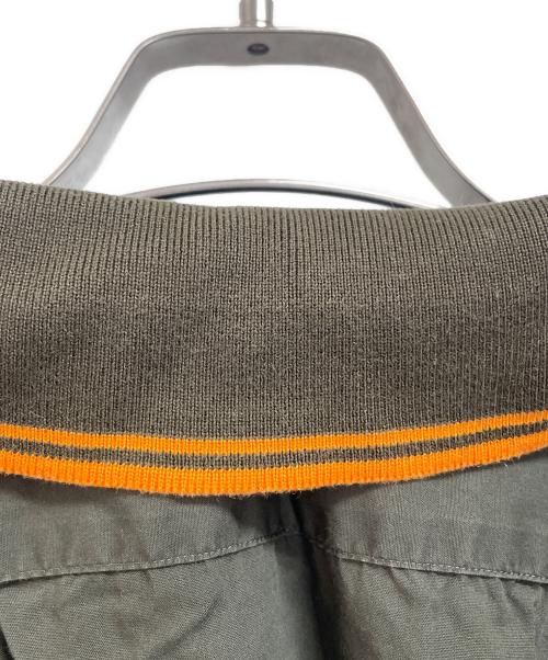 BURBERRY BLACK LABEL（バーバリーブラックレーベル）BURBERRY BLACK LABEL (バーバリーブラックレーベル) ポロシャツ カーキ×オレンジ サイズ:3の古着・服飾アイテム