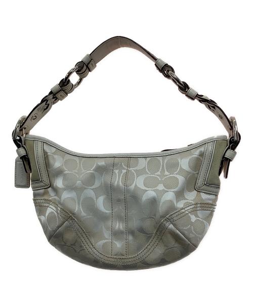 COACH（コーチ）COACH (コーチ) ハンドバッグ アイボリーの古着・服飾アイテム