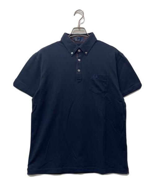 FRED PERRY（フレッドペリー）FRED PERRY (フレッドペリー) ポロシャツ ネイビー サイズ:Lの古着・服飾アイテム