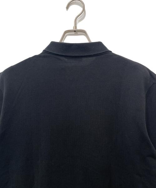 MONCLER（モンクレール）MONCLER (モンクレール) ポロシャツ ブラック サイズ:Lの古着・服飾アイテム