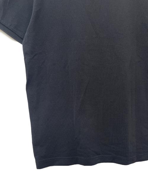 MONCLER（モンクレール）MONCLER (モンクレール) ポロシャツ ブラック サイズ:Lの古着・服飾アイテム