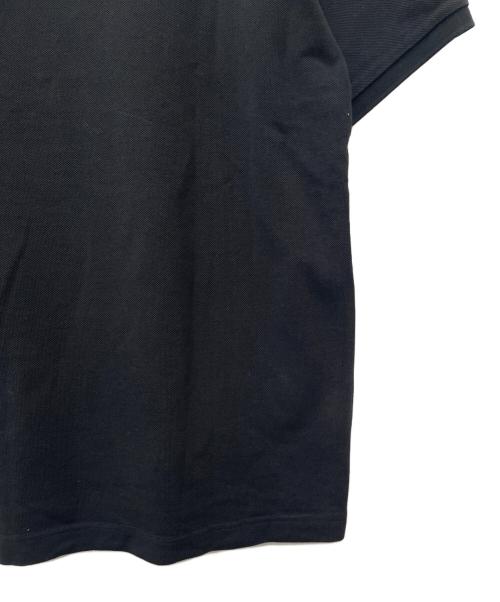 MONCLER（モンクレール）MONCLER (モンクレール) ポロシャツ ブラック サイズ:Lの古着・服飾アイテム
