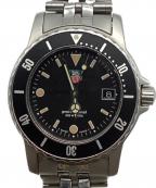 TAG Heuerタグ・ホイヤー）の古着「プロフェッショナル　腕時計」｜ブラック