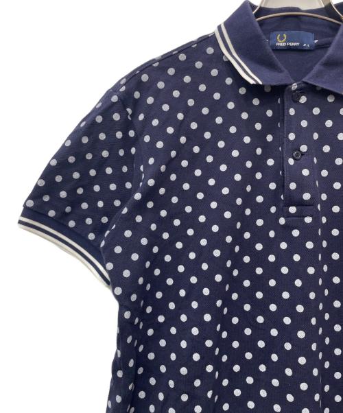 FRED PERRY（フレッドペリー）FRED PERRY (フレッドペリー) ポロシャツ ネイビー サイズ:Lの古着・服飾アイテム