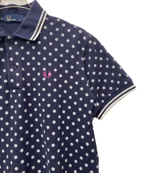 FRED PERRY（フレッドペリー）FRED PERRY (フレッドペリー) ポロシャツ ネイビー サイズ:Lの古着・服飾アイテム