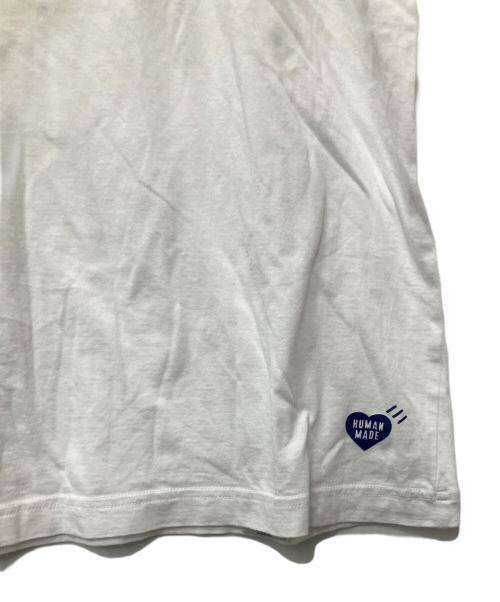 HUMAN MADE（ヒューマンメイド）HUMAN MADE (ヒューマンメイド) 半袖カットソー ホワイト サイズ:Mの古着・服飾アイテム