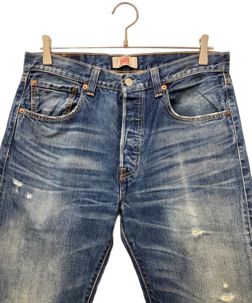 LEVI'S（リーバイス）LEVI'S (リーバイス) ダメージデニムパンツ インディゴ サイズ:W32×L32の古着・服飾アイテム