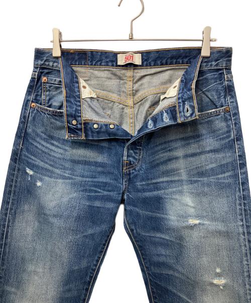 LEVI'S（リーバイス）LEVI'S (リーバイス) ダメージデニムパンツ インディゴ サイズ:W32×L32の古着・服飾アイテム