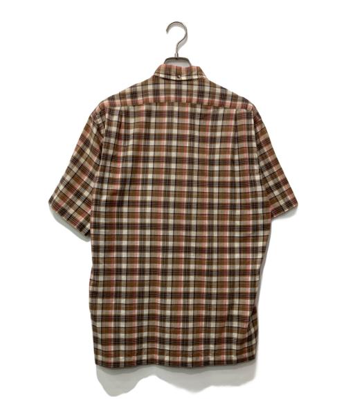 RRL（ダブルアールエル）RRL (ダブルアールエル) 半袖シャツ ブラウン サイズ:Sの古着・服飾アイテム