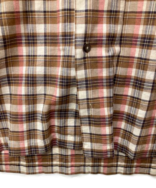 RRL（ダブルアールエル）RRL (ダブルアールエル) 半袖シャツ ブラウン サイズ:Sの古着・服飾アイテム