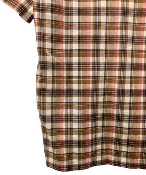 RRL（ダブルアールエル）RRL (ダブルアールエル) 半袖シャツ ブラウン サイズ:Sの古着・服飾アイテム