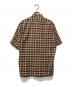RRL (ダブルアールエル) 半袖シャツ ブラウン サイズ:S：9000円