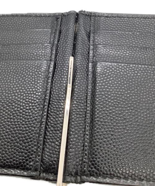 Saint Laurent Paris（サンローランパリ）Saint Laurent Paris (サンローランパリ) 2つ折りマネークリップ ブラックの古着・服飾アイテム