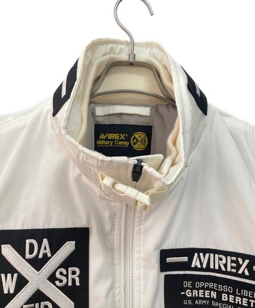 AVIREX（アヴィレックス）AVIREX (アヴィレックス) ジャケット ホワイト サイズ:XLの古着・服飾アイテム