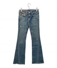 TRUE RELIGION（トゥルー レリジョン）の古着「フレアデニム」｜インディゴ
