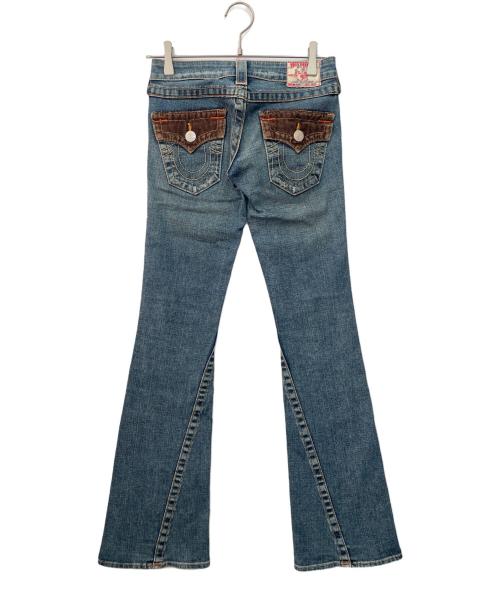 TRUE RELIGION（トゥルー レリジョン）TRUE RELIGION (トゥルー レリジョン) フレアデニム インディゴ サイズ:24の古着・服飾アイテム