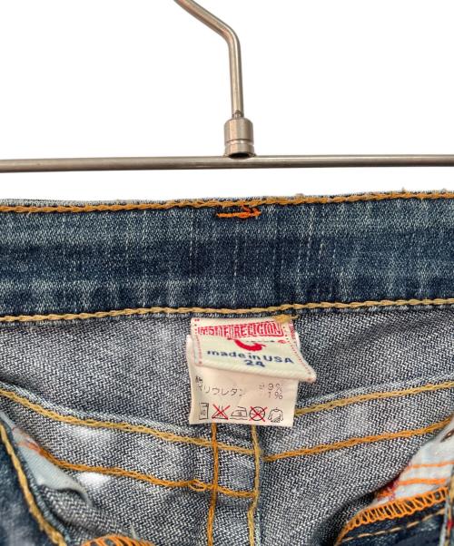 TRUE RELIGION（トゥルー レリジョン）TRUE RELIGION (トゥルー レリジョン) フレアデニム インディゴ サイズ:24の古着・服飾アイテム