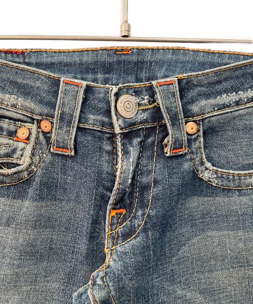 TRUE RELIGION（トゥルー レリジョン）TRUE RELIGION (トゥルー レリジョン) フレアデニム インディゴ サイズ:24の古着・服飾アイテム