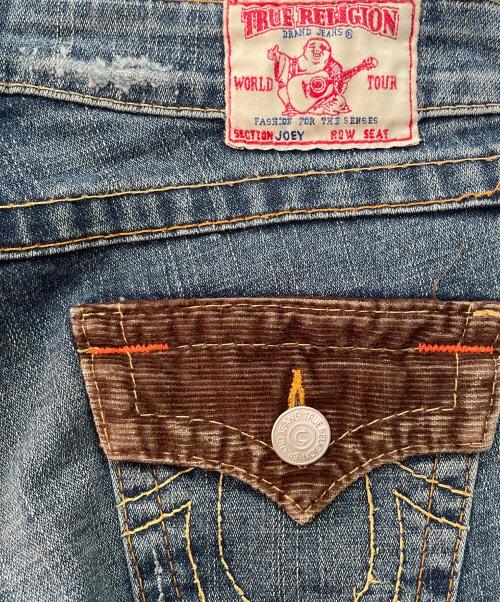 TRUE RELIGION（トゥルー レリジョン）TRUE RELIGION (トゥルー レリジョン) フレアデニム インディゴ サイズ:24の古着・服飾アイテム