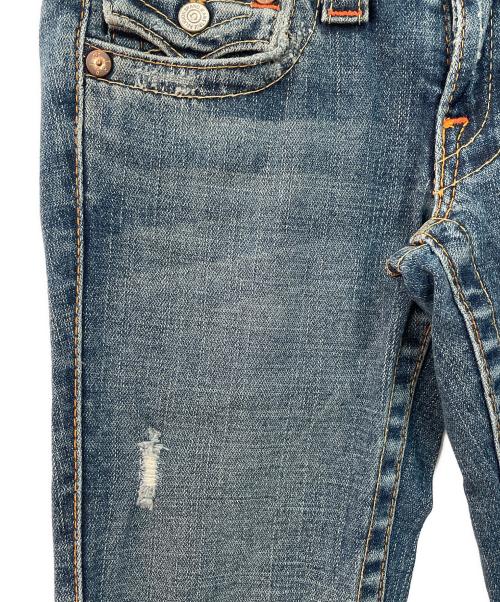 TRUE RELIGION（トゥルー レリジョン）TRUE RELIGION (トゥルー レリジョン) フレアデニム インディゴ サイズ:24の古着・服飾アイテム