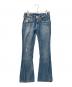 TRUE RELIGION（トゥルー レリジョン）の古着「フレアデニム」｜ブルー