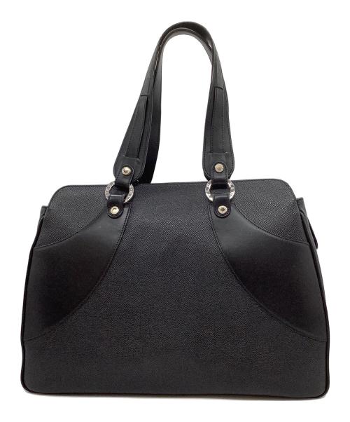 BVLGARI（ブルガリ）BVLGARI (ブルガリ) ミニボストンバッグ ブラックの古着・服飾アイテム