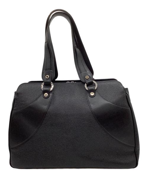 BVLGARI（ブルガリ）BVLGARI (ブルガリ) ミニボストンバッグ ブラックの古着・服飾アイテム