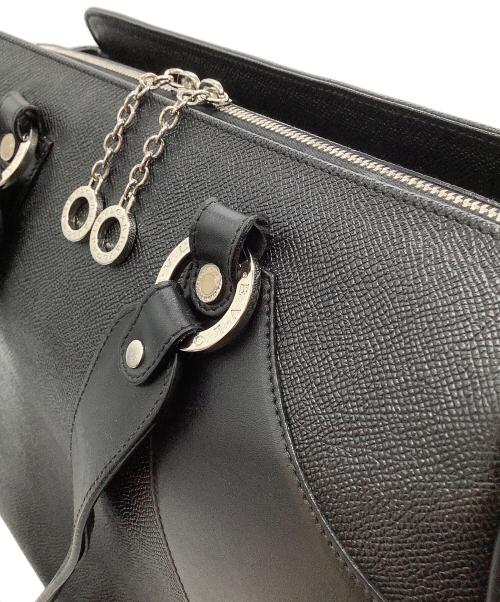 BVLGARI（ブルガリ）BVLGARI (ブルガリ) ミニボストンバッグ ブラックの古着・服飾アイテム